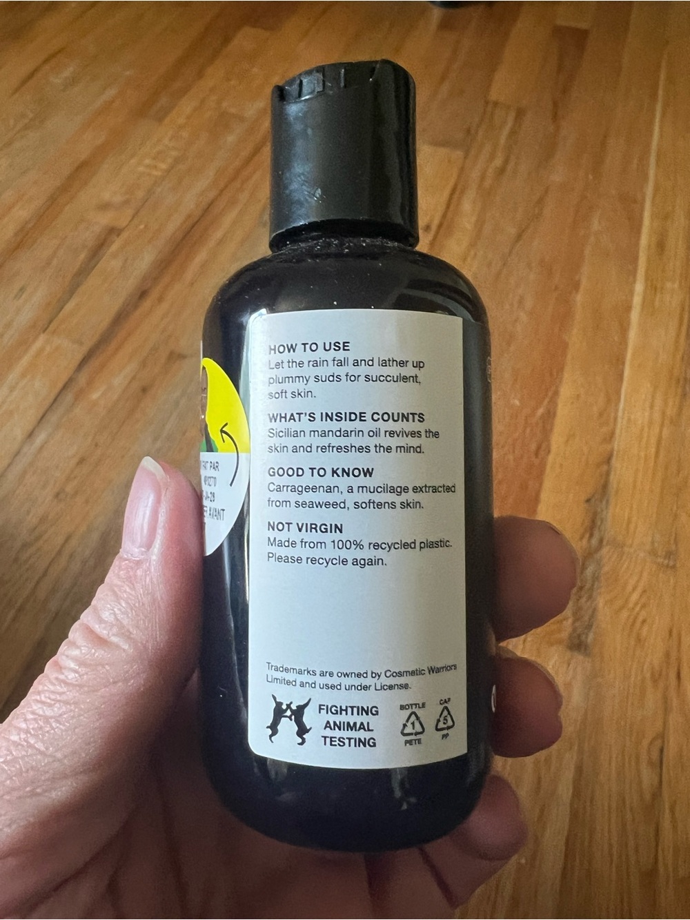 LUSH Plum Rain Shower Gel - 3.3 oz DISCONTINUED BRAND NEW - Picture 8 of 8